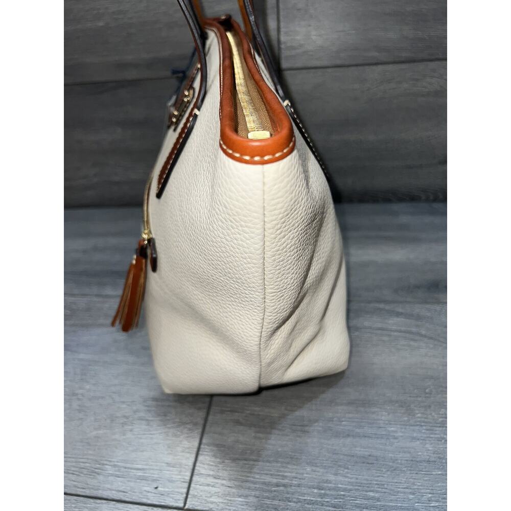 Dooney & Bourke Pebble Leather Small Tote Bone bag A625201 - Picture 6 of 6